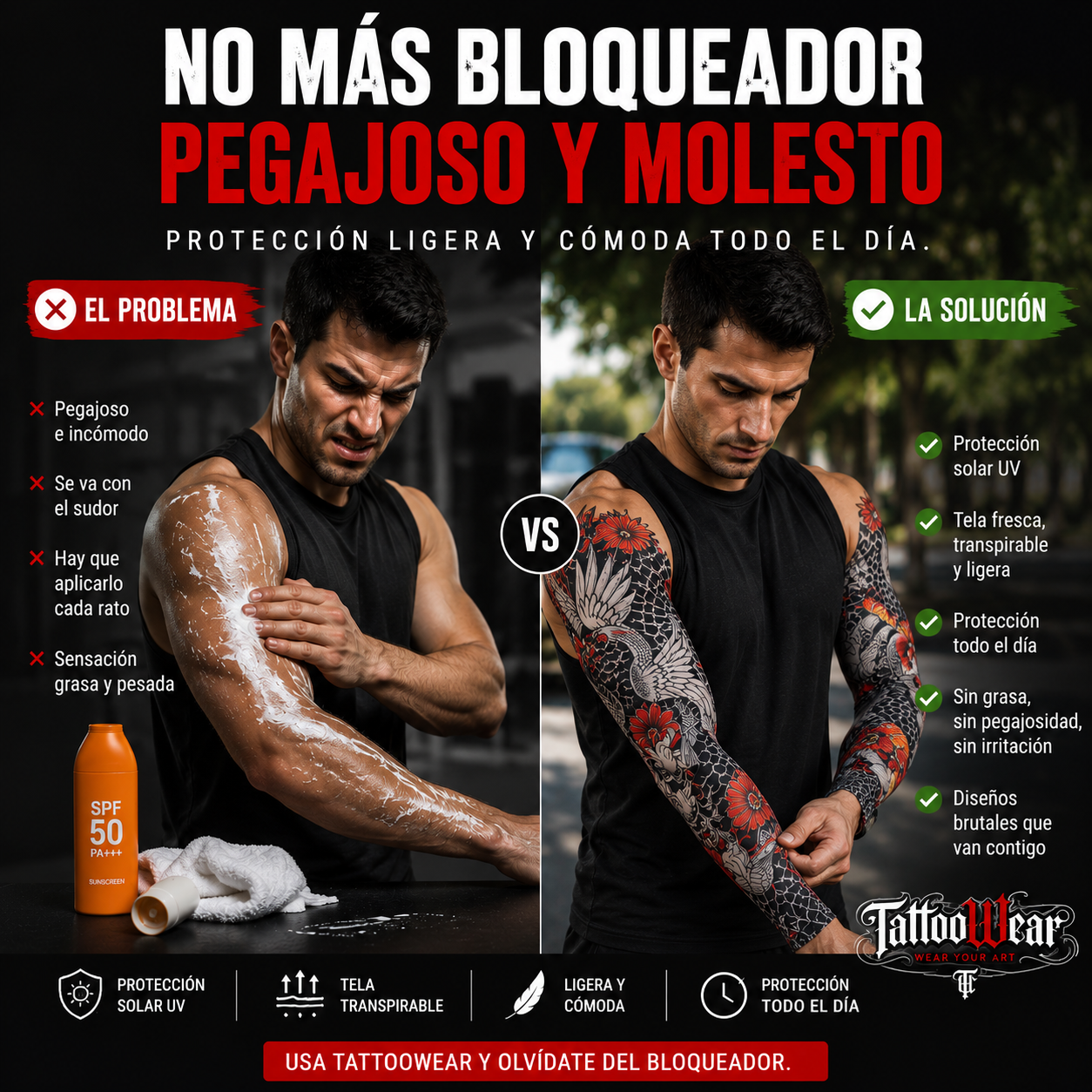 Mallas de protección contra el sol