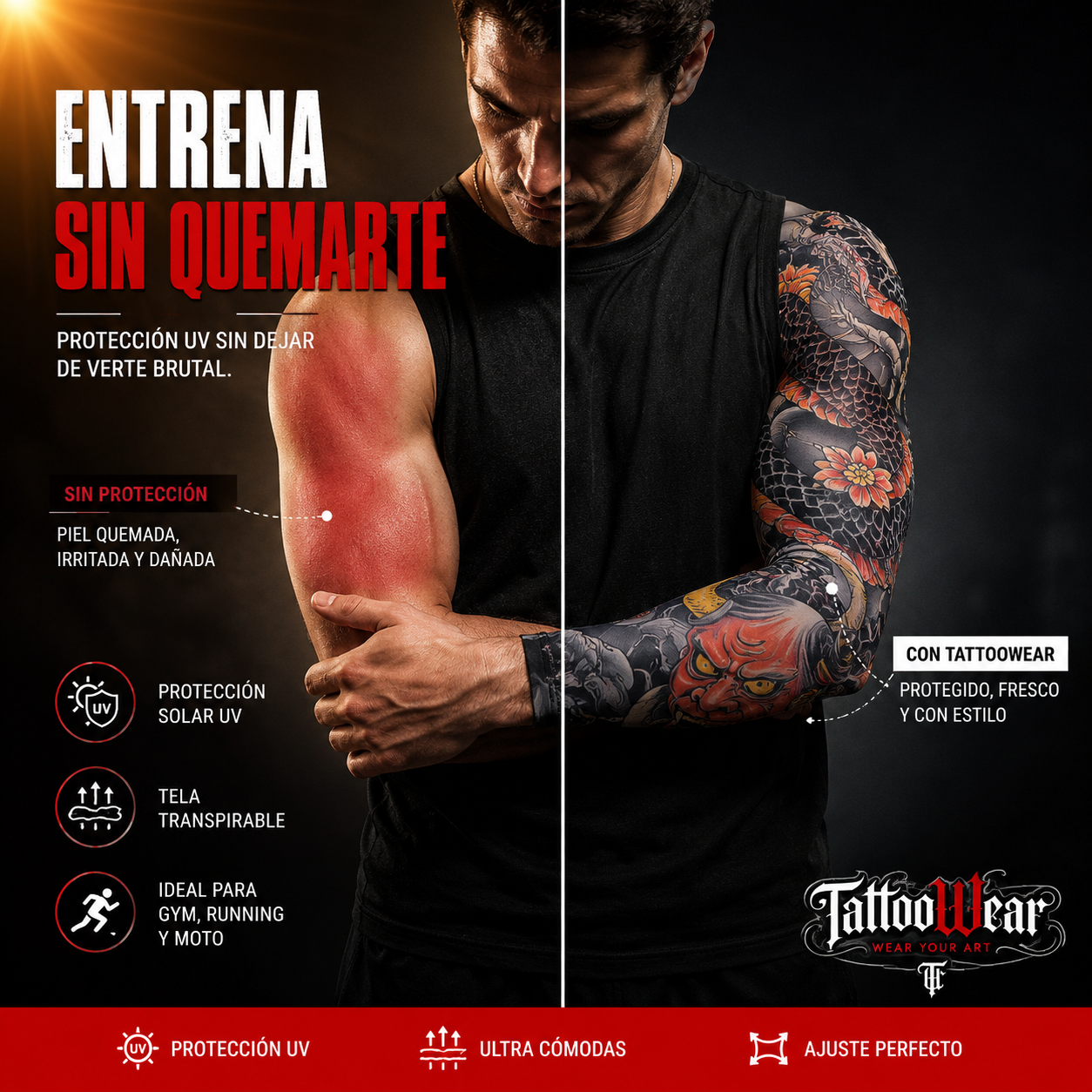 Mallas de protección contra el sol